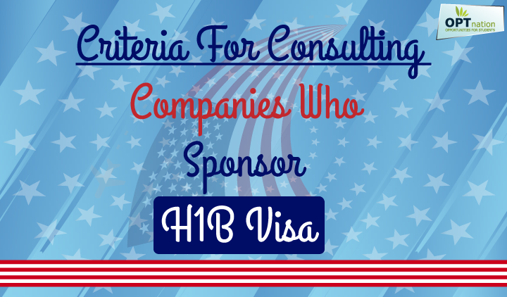 criteria for companies who sponsor h1b visas