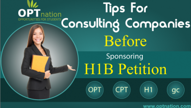 Tips For Consulting Companies Before Sponsoring H1B Petition