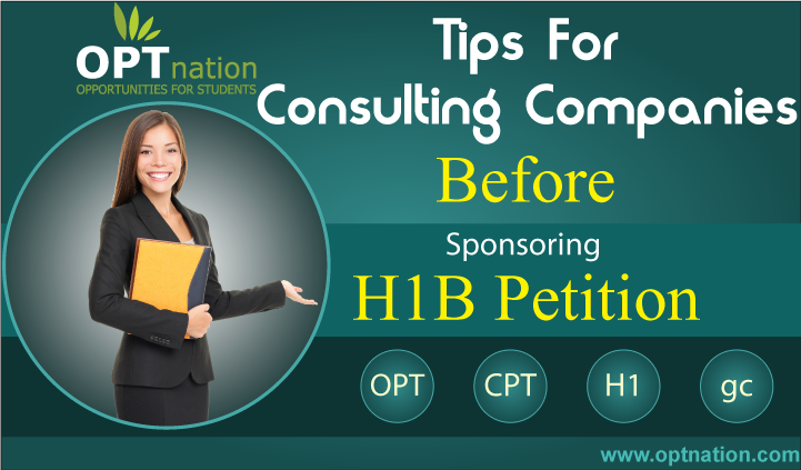 Tips For Consulting Companies Before Sponsoring H1B Petition