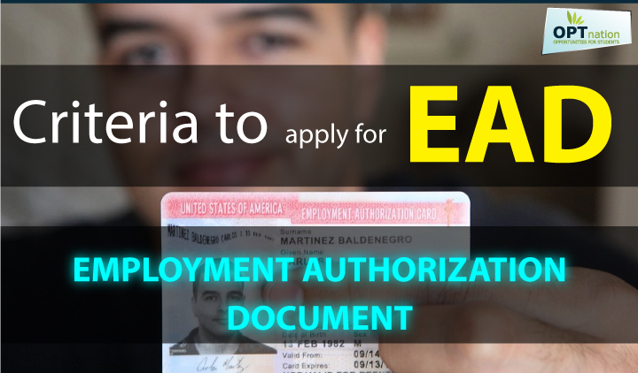 EAD - employment authorization document