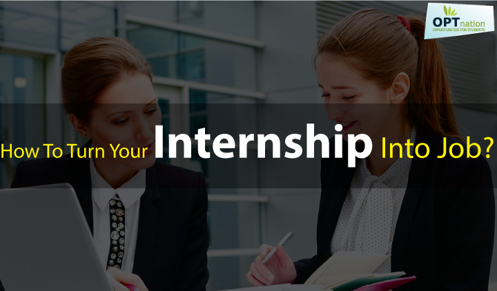 Transform Internship to Job