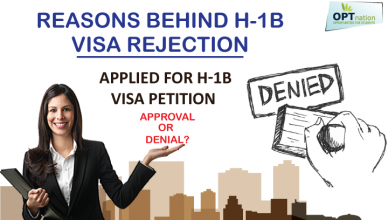 H1B Rejection - Visa Denial