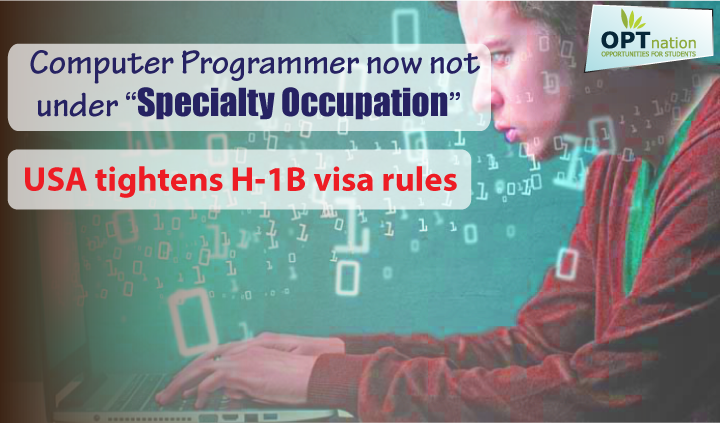 computer programmer : trump to tighten rules for H1B visa