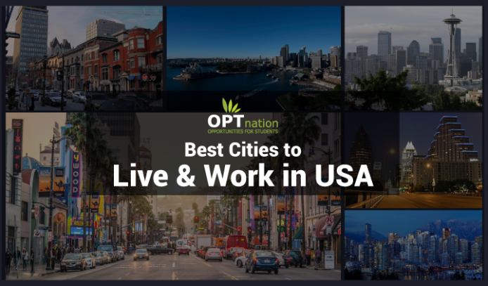 Best Cities to Work in USA - Blog 2018 | OPT Nation