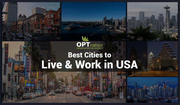 best cities to work in usa