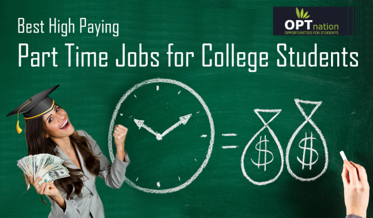 good high paying jobs for college students