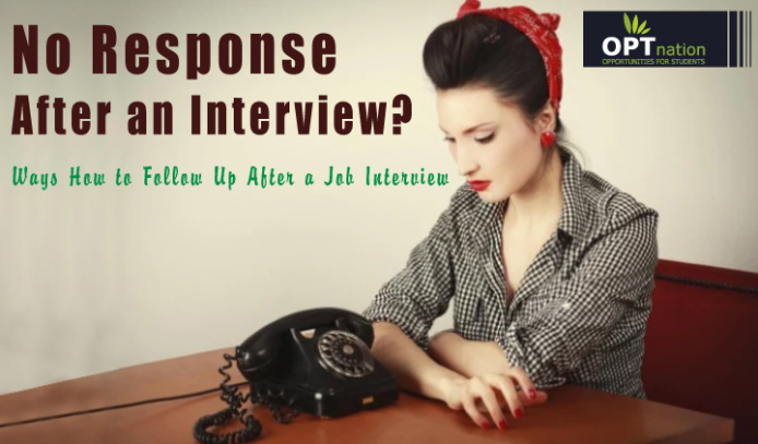 Should i follow up twice after job interview