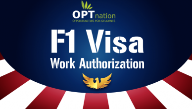 F1 visa work opt