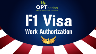 F1 visa work opt, international students, H1B visa,