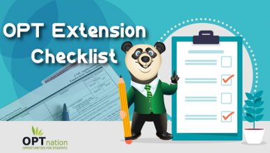 stem opt extension checklist,opt application checklist