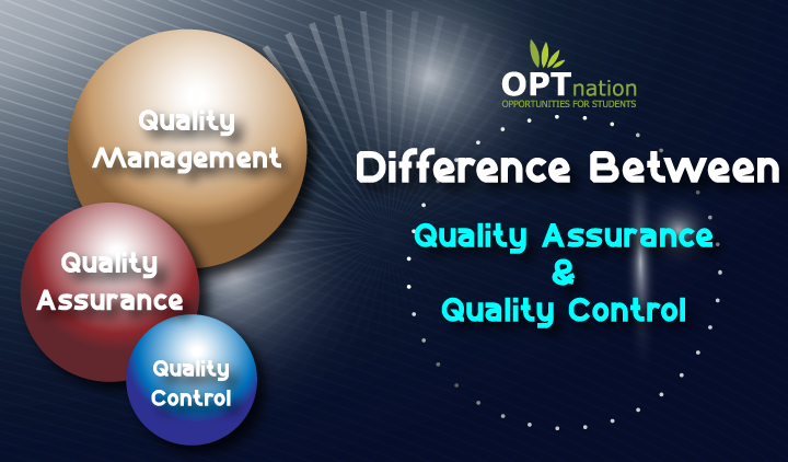 QA vs QC, difference between quality assurance and quality control