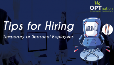 Tips for Hiring Temporary or Seasonal Employees