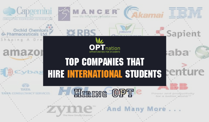 List of Companies That Hire International Students on OPT