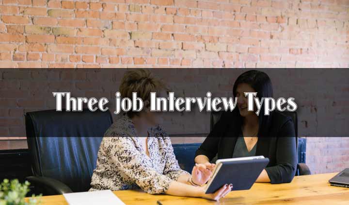 you can face any of 3 types of interviews after PHD job search