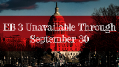 EB-3 Unavailable Through September 30 - OPTnation