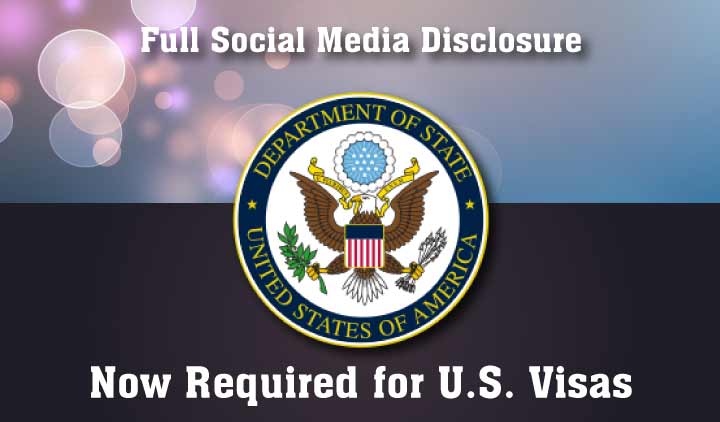 New Norm of Submitting All Social Media Accounts For US Visas