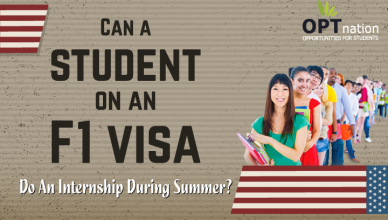 F1 Visa Internship Process for Summer Jobs