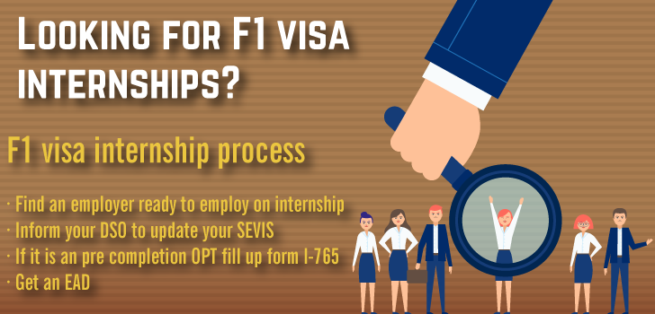 F1 Visa Internship Process 