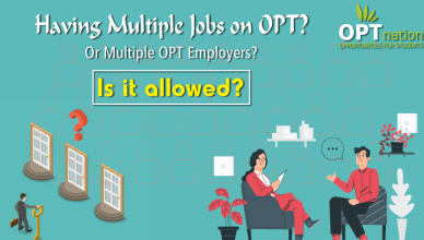 Can I have multiple OPT Jobs or OPT Employers