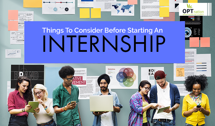 Things to Consider Before Doing an Internship