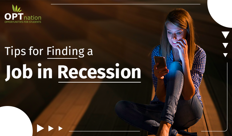 finding a job in a recession, how to find a job during a recession