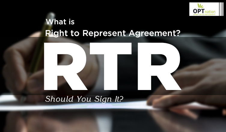 What Is The Right To Represent Agreement? Should You Sign It?