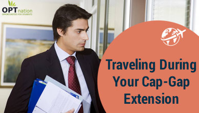 Traveling During Your Cap-Gap Extension