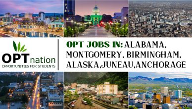 Jobs om OPT in Alabama, Montgomery, Birmingham, Alaska, Juneau & Anchorage