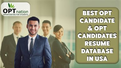 Best OPT Candidate & OPT Candidates Resumes Database in USA