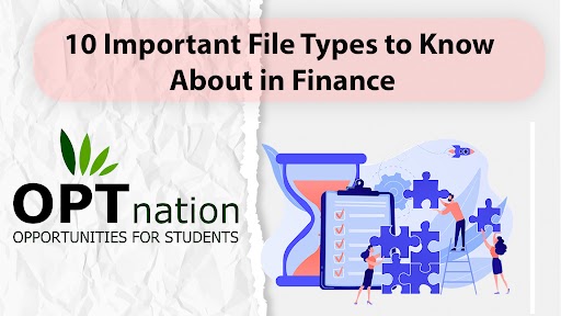 10 Important File Types to Know About in Finance