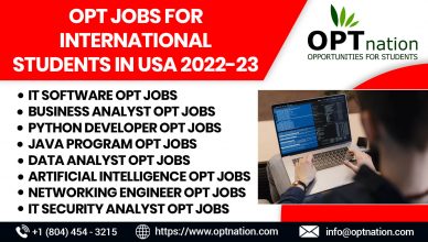 OPT Jobs for International Students in USA