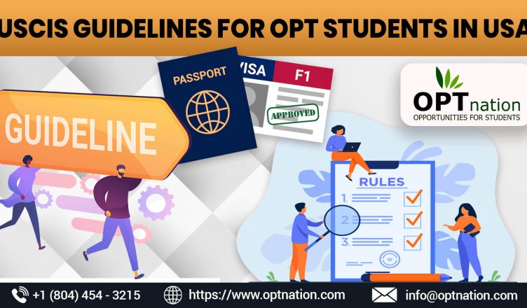 USCIS Guidelines for OPT Students in USA