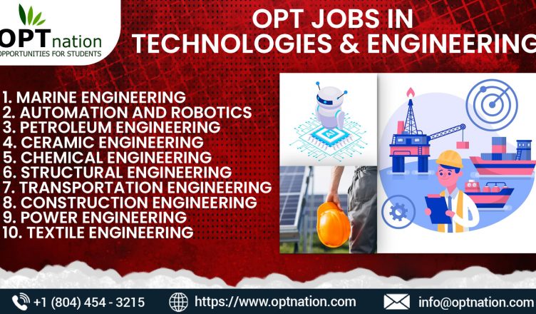 Jobs in Technology and Engineering as an OPT in USA