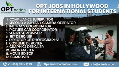 OPT Jobs in Hollywood for International Students in USA