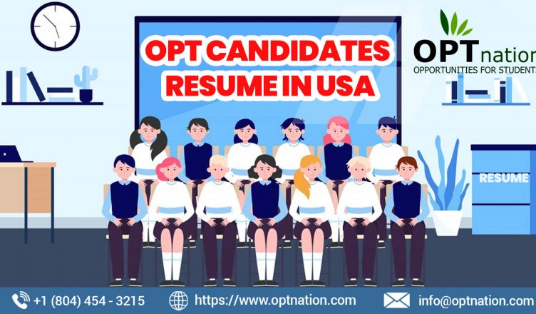 OPT Candidates Resumes in USA