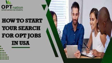 How to start your search for OPT jobs in USA