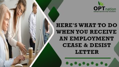 Here's What To Do When You Receive An Employment Cease & Desist Letter