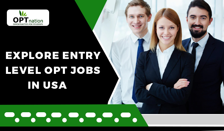 Explore Entry-level OPT jobs in USA