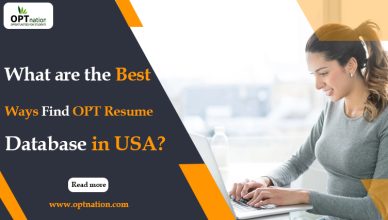 What are the Best Ways to Find OPT Resume Database in USA?