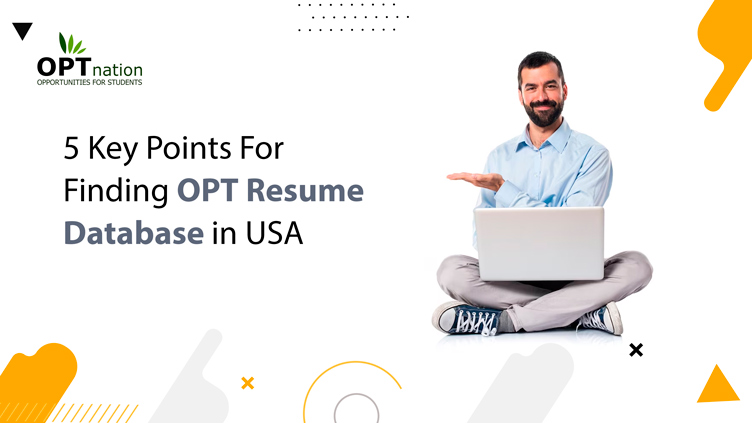Finding OPT Resume Database in USA