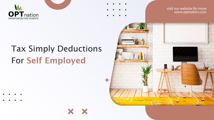 Tax simply deductions for self employed