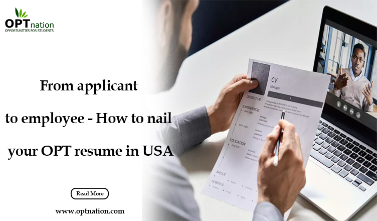 How to nail your OPT resume in USA