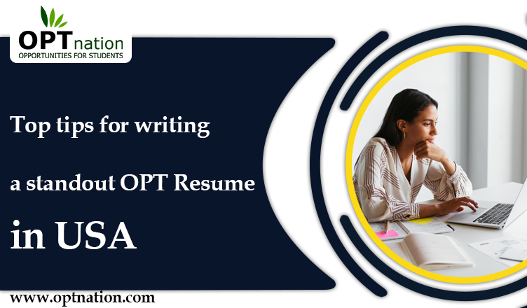 OPT Resume in USA