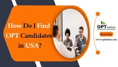 How do I find OPT candidates in USA