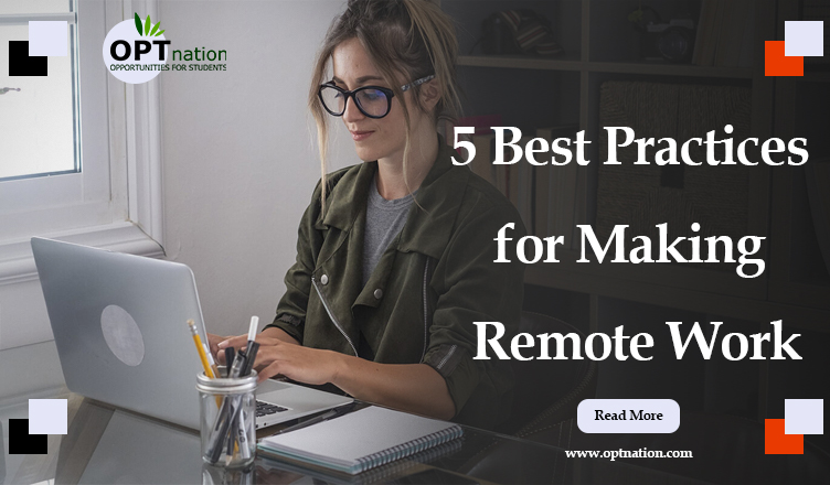 5 best practices for making remote work