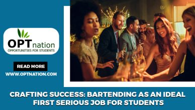 Crafting Success: Bartending as an Ideal First Serious Job for Students