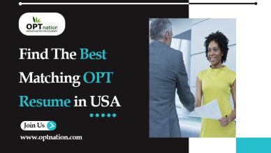 Find The Best Matching OPT Resume in USA