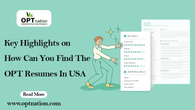 Key Highlights on How Can You Find The OPT Resumes In USA