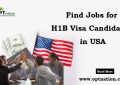 Find Jobs for H1B Visa Candidates in USA