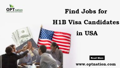 Find Jobs for H1B Visa Candidates in USA